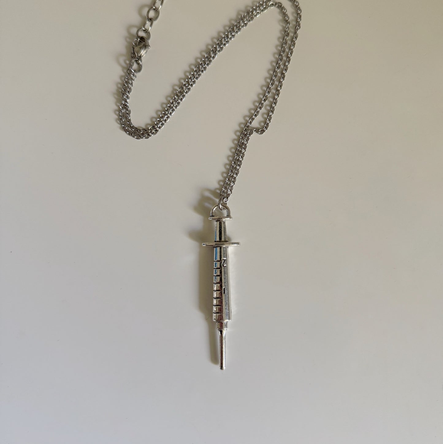 Syringe Necklace