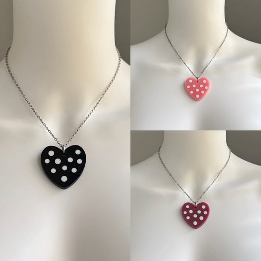 Polka dot Heart | options