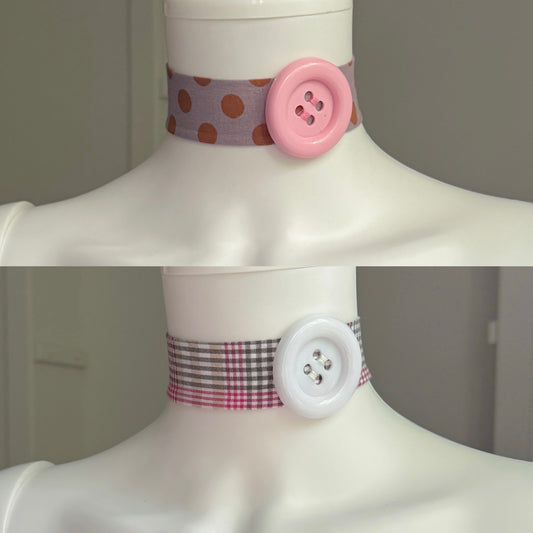 Limited Button Choker | options